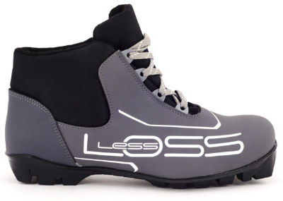 Ботинки лыжные NNN Loss 243/7, синт. кожа, серые