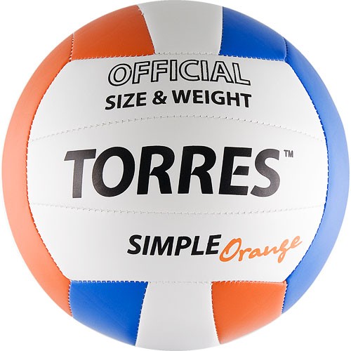Мяч волейбольный TORRES Simple Orange